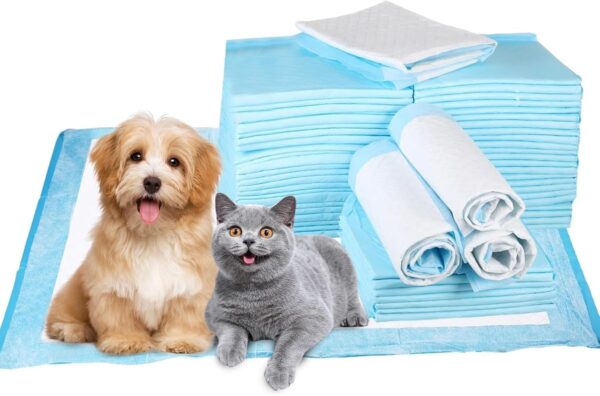 100 Puppy Training Pads 100 pack, Disposable Puppy Pads 100 Pack Dog Pads Puppy Pads Super Absorbent, Non-Slip Large Puppy Pads, Dog Pads 100 Pack Instantly Absorb and Dry (33 * 45cm)