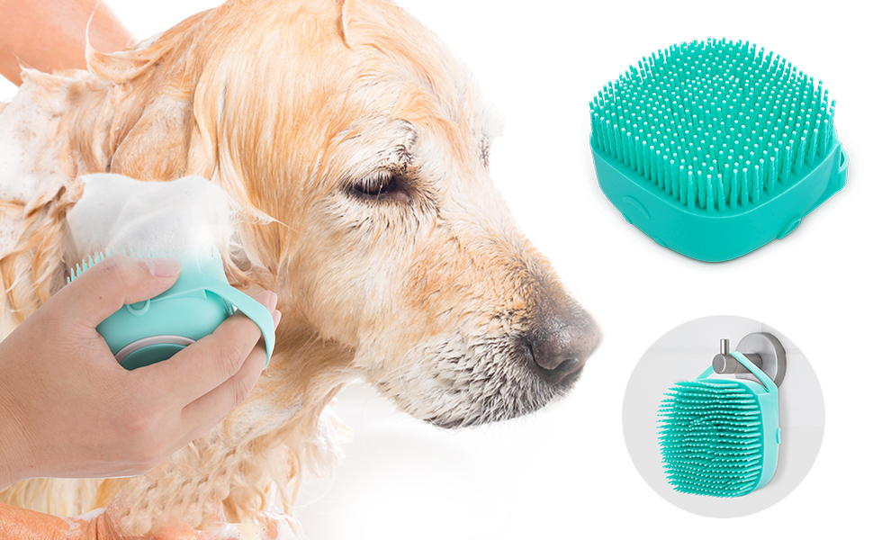 Dog Cat Bath Brush