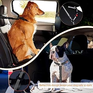 Dog Car Seat Belt Headrest