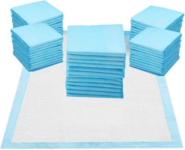 JAMES Heavy Duty Super Absorbent Fast Drying Toilet Pee Puppy Training Pads, Anti-Slip and Leak-Proof Puppy Pads for Pet (30 Pack)