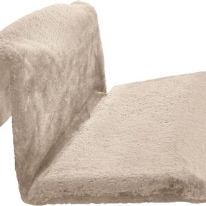 DANIEL JAMES Housewares Cat Kitten Radiator Bed Hanging Pet Warm Luxury Fur Fleece Basket Cradle Hammock (Cream)