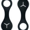 2 Pcs Poop Bag Holder Silicone Pet Waste Bag Holder Hands Free Poop Bag Carrier for Leash Dispenser Accessories