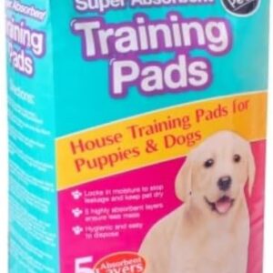 20 Puppy Training Pads House For Puppies Super Absorbent Locks In Moisture Indicator Technology 5 Layer Protection Pad Prevent Leaking Keeping Your Floor Dry Size: 60x45cm