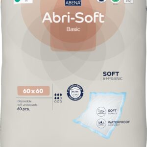 Abri-Soft Basic Disposbale Puppy Pad, 60x60