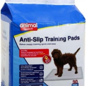 Animal Instincts Dog and Puppy Training Pads, Leakproof, 6-Layer Design with Quick Dry Surface, 60 cm x 60 cm, 30 Pads