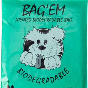 Bag Em Bio Poo Bags , 50 count (Pack of 1)