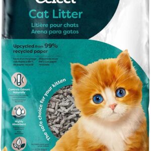 BreederCelect 99 Percent Recycled Paper Cat Litter, 10 L