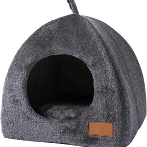 Cat Bed For Cats, Pet Outdoor House, Pet Dog Cave Bed, Weatherproof Cat Beds Shelter,Outdoor Indoor Pet Beds For Dog, Pet Tent Cave Bed For Cats/Small Dogs, Kitten Bed Cat Tent, Cat Bed House