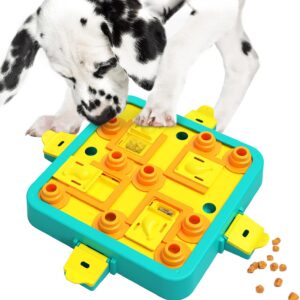 LACCEN Dog Puzzle Toys - Level 3 in 1 Interactive Dog Toy for IQ Training Reduce Boredom, Dog Treat Dispenser Toy Slow Feeder, Funny Brain Stimulating Games for Large Medium Small Dogs