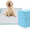 MICOOYO Puppy Training Pads - Super Absorbent Toilet Pee Mats, Leakproof Disposable Dog Pads for Puppy Cats Rabbits (60x60cm,10pcs)