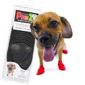 Pawz Dog - Black Dog Boots, Small