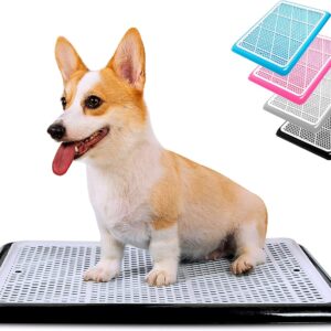 Pet Awesome Dog Potty Tray/Puppy Pee Pad Holder 25”x20” Indoor Wee Training for Small and Medium Dogs