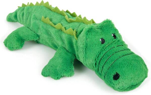 Petface Planet Carlos the Crocodile Eco Friendly Plush Dog Toy Made From Recycled Plastic Bottles