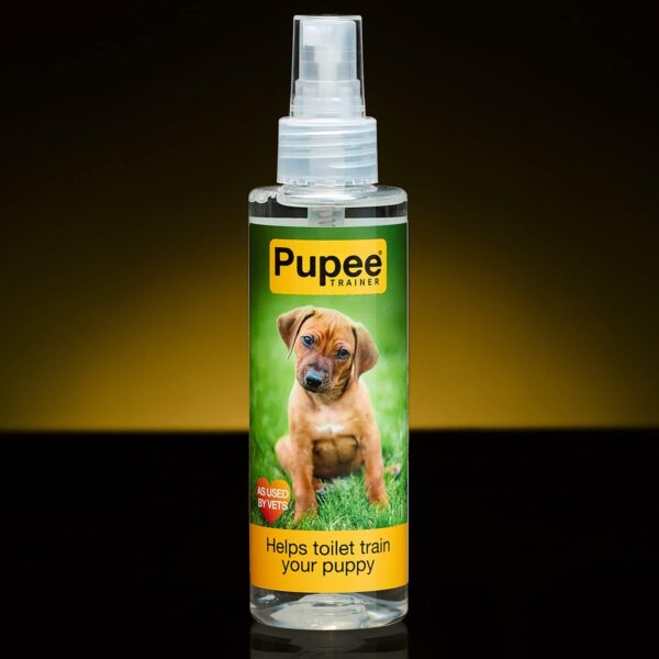 Pupee Trainer Toilet Training Aid | Natural Attractant Spray | Simple and Efficient Puppy Training