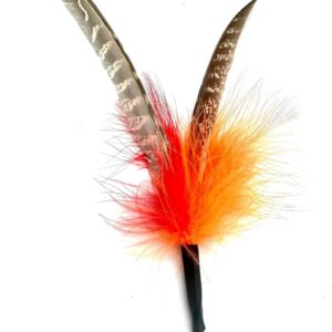 Purrs Feather Spinning Attachment - Single - Fits PurrSuit, Da Bird & Frenzy Wand Cat Toys