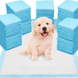 SA Products Puppy Pads 100 Pack, Puppy Training Pads, Puppy Pads | Super Absorbent Large Puppy Pads | Leak-Proof Heavy Duty Training Pads | Dog Pads, Puppy Training, Dog Training Pads, (56 x 56cm)