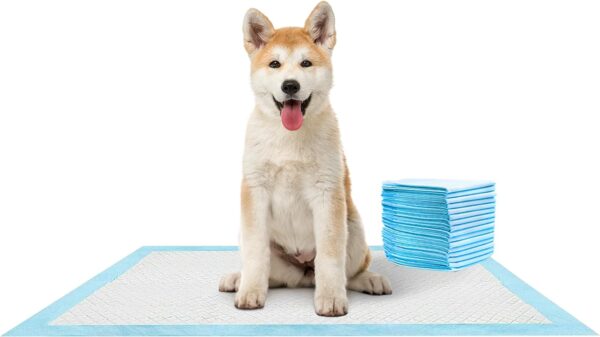 SAVEX Heavy Duty Dog Pet Puppy Training Pads - Super Absorbent & Odour Locking Multi-Layered Floor Toilet Mats Anti Slip Leakproof (Pack of 50)