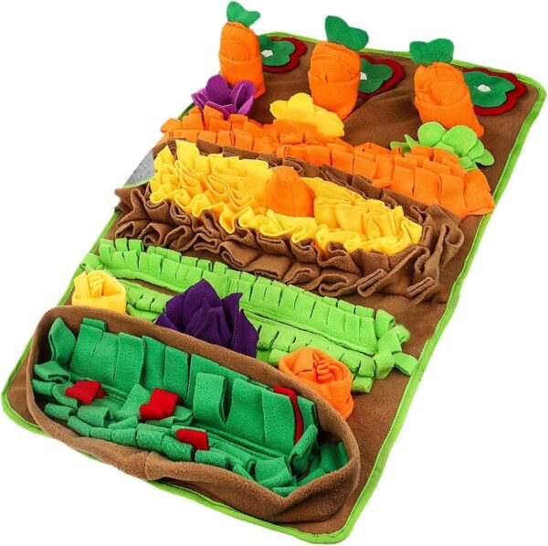 Snuffle Mat Dog Slow Feeder Treats Pad Pet Sniffing Toy Pad Cat Licking Mat Puppy Training Pad Pet Dogs Feeding Supplies