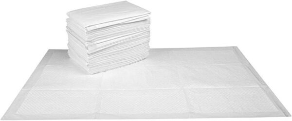 TMZ® 50 Pack Dog & Puppy Training Pads - Super Absorbent Puppy Pads - Anti Slip Dog Pads Training, Leak Proof & Quick Dry Dog Pads- Heavy Duty Dog Pee Mat (60 x 45cm)