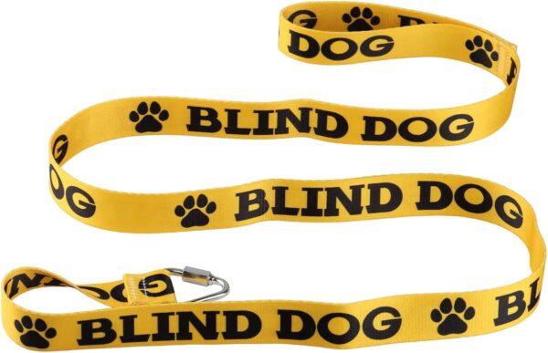 Visual Impairment Dog Leash Blind Dog Dog Leash Walking Training Dog Leashes Dog Owner Pet Lover Gift (Blind Dog-YE)