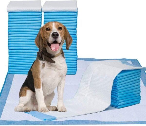 petphabet extra large dog Training Pads large pet Puppy Pads heavy duty large puppy training pads Multilayer Ultra Absorbent 42 counts(28 * 34 Inches)