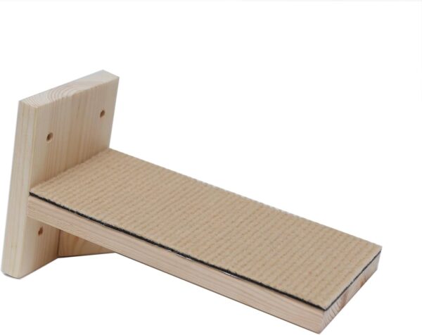 3 Pack Cat Wall Shelves, Cats Wall Steps, Cat Shelves for Wall, Cat Climbing Shelves Cat Shelf Cat Stairs for Wall Cat Wall Furniture Wall Mounted for Large Cats Indoor