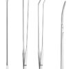 4 Pcs Stainless Steel Aquarium Kit Long Tweezers Scissors Fish Tank Cleaning Tweezers Aquatic Plant Scissors Aquascaping Tools