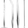 ANMEISH Aquarium Aquascape Tools Kit,4 in 1 Aquarium Scissor Tweezers Spatula Tool,Stainless Steel Aquatic Plants Aquascaping Tools Set for Fish Starter Kits & Aquariums Tank