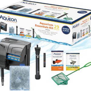 Aqueon Fish Tank Aquarium Essentials Starter Kit for 29 Gallon Tanks