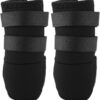 Dog Boots, 2 pcs Soft Comfortable Dog Outdoor Shoes Paw Protectors with Two Adjustable Straps Anti-Slip Sole for Small Medium Large Dogs(XL)
