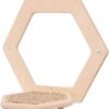 Indoor Cat Climbing Shelf Tower With Scratcher Board Entertainment Platform Tree Tower For Indoor Cat