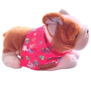 Dog Bandana Elephant Pink