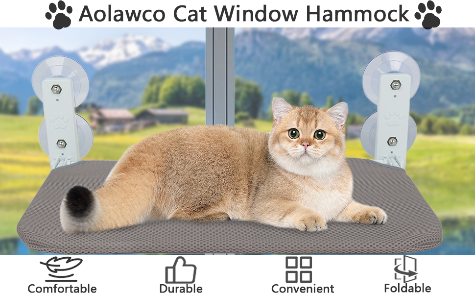 cat window hammock