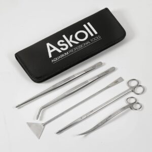 Askoll 005054 Accessory Kit, Scissors + Pliers + Aquarium Care Spatula