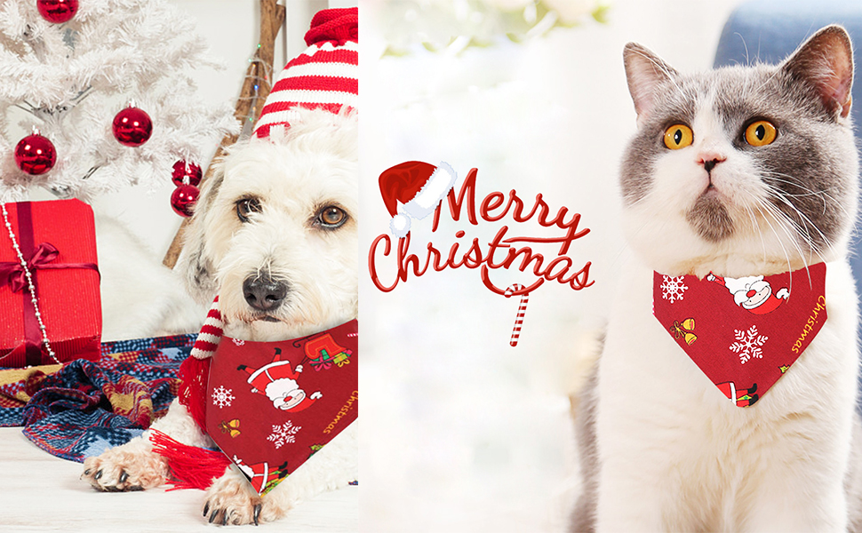 Christmas Dog Bandana