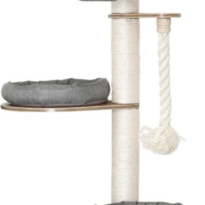 Kerbl Dolomit Tofana Pro Wall-Mounted Cat Tree, 140 x 75 cm, Grey