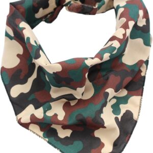 Pet Pooch Boutique Army Bandana for Dog, Small/Medium