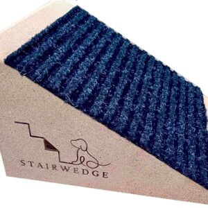 Simplify Stairs for Dogs, Turn Stairs Into Easy Ramp, Eco-Friendly, Indoor/Outdoor, Strong Durable Carpet Non-Slip Grip Surface, for Puppies, Elderly, Disabled Pets, Small Dog Pet Ramp (Single)