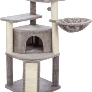 TRIXIE Adriana Cat Tree with Hammock, Condo, Cat Toys