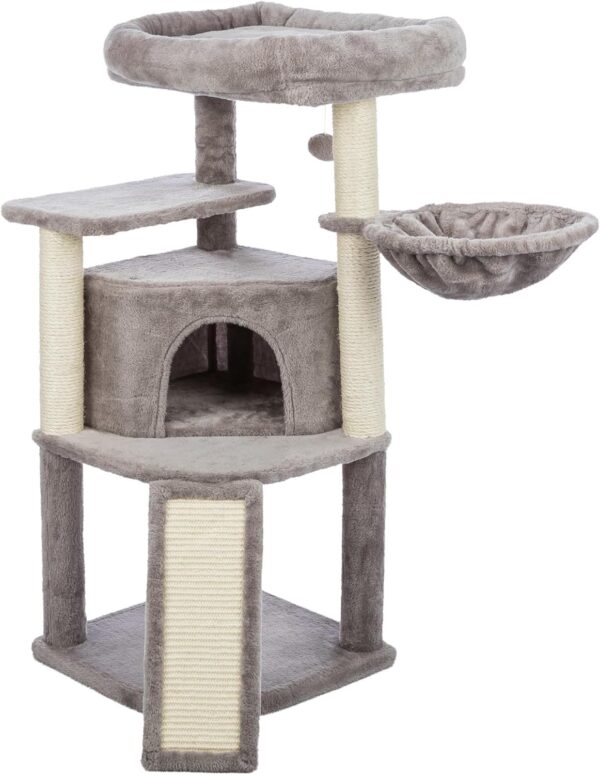 TRIXIE Adriana Cat Tree with Hammock, Condo, Cat Toys